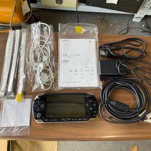 UTs301 SONY Sony PlayStation portable PSP black PSP-1000 battery none present condition goods operation not yet verification 