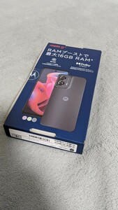 【新品】motorola moto g24　マットチャコール【未開封】