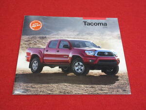 ●　TOYOTA　TACOMA　左H　2015　平成27　カタログ　●