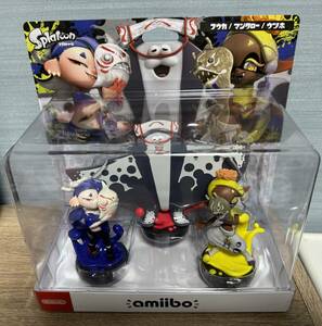 amiibo すりみ連合セット ［フウカ／ウツホ／マンタロー （スプラトゥーンシリーズ） （ギフト包装不可） （２０２３年１１月１７日発売）