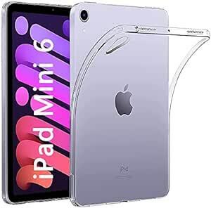 NUPO iPad mini6 iPad mini (第6世代) ケース 耐衝撃 クリア 透明 TPU シリコン iPad min