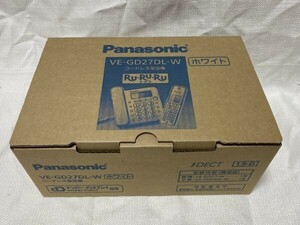 # new goods # Panasonic Panasonic digital cordless telephone machine VE-GD27DL-W * parent machine only * (GD25/GD24/GZ21 other )