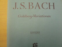 バッハ 　　ゴルトベルク変奏曲　Goldberg-Variationen　楽譜　◆楽譜　　ｂ_画像2