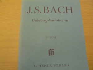 バッハ 　　ゴルトベルク変奏曲　Goldberg-Variationen　楽譜　◆楽譜　　ｂ