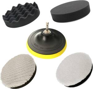  polisher buffing jiguoor. car car burnishing sponge hexagon axis attaching grinding polishing painting finishing scul taking . electric drill for in Park 