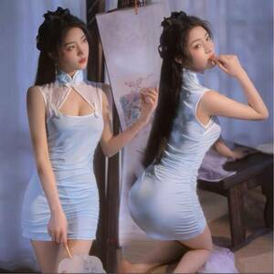  new work elegant China dress sexy China dress sexy Ran Jerry dress costume play clothes baby doll One-piece 