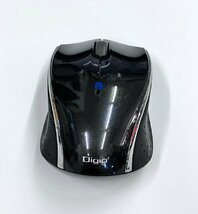 YS0334★中古品★Digio2 Bluetooth マウス Blue LED 小型 ブラック MUS-BKT99BK_画像1