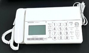 YL0045* б/у товар *Panasonic Panasonic KX-PD303-W факс факс FAX/ телефонный аппарат родители машина только рабочее состояние подтверждено 