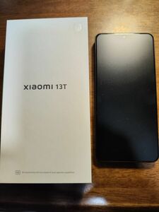 Xiaomi 13T ブラック SIMフリーUQ mobile 一括済み