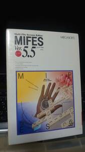  mega soft MIFES Ver5.5 PC-9800 series for unopened goods 