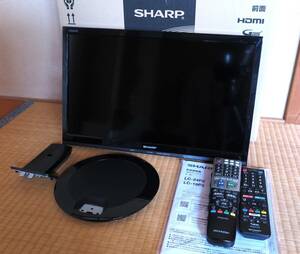 ☆★小型液晶テレビ　SHARP LC-19P5B ★☆