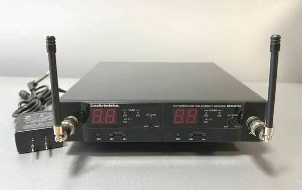 audio-technica オーディオテクニカ 電波式ワイヤレスレシーバー ATW-R75a（送料込み）