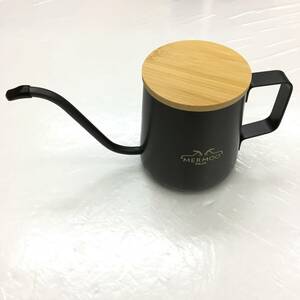[1 иен аукцион ] MERMOO YILAN ) кофейник карниз чайник 350ml 1 человек для нержавеющая сталь маленький . черный TS01B001865