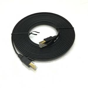 [1 иен аукцион ] Senetem LAN кабель 2m CAT7 Ultra Flat LAN кабель категория 7 высокая скорость RJ45 ушко поломка предотвращение TS01B001790
