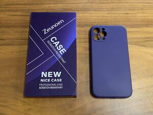 【1円オークション】 Zeunoen iPhone 14 Pro ケース 耐衝撃 シリコン カバー 軽量 薄型 柔軟 指紋防止 擦り傷防止 TS01B002014