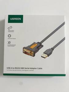 [1 jpy auction ] serial conversion cable RS232 USB 9 pin conversion serial cable D-sub9 pin Windows Mac OS both correspondence 1m AME0589