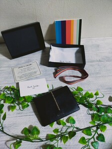 超美品 Paul Smith ポールスミス カードケース 名刺入れ パスケース 定期入れ