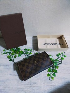 LOUIS VUITTON ルイヴィトン ダミエ 財布 長財布 男女兼用