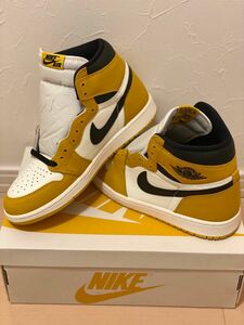 Nike Air Jordan 1 Retro High OG Yellow Ochre エアジョーダン1 イエローオークル