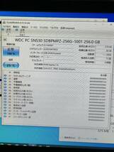 Western Digital PC SN530 M.2 256GB NVMe M.2 2242 SSD 使用時間4時間_画像3