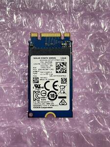 KIOXIA KBG40ZMT128G 128GB NVMe M.2 2242 使用時間142時間