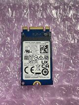 KIOXIA KBG40ZMT128G 128GB NVMe M.2 2242 使用時間3時間_画像1