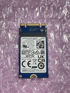 KIOXIA KBG40ZMT128G 128GB NVMe M.2 2242 使用時間2時間