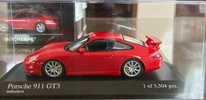 ミニチャンプス　ミニカー1/43 ポルシェ911GT3