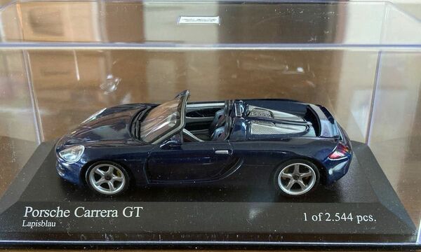 ミニチャンプス　ポルシェ　Carrera GT 1/43