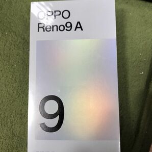未使用品　OPPO Reno9A ナイトブラック　スマートフォン本体