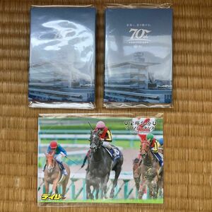 競馬非売品ＪRＡパタパタメモとおまけ