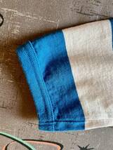 GROOVIN HIGHグルービンハイ天竺ボーダー七分袖リンガーTシャツ3/4Sleeve青×白Blue&Whiteロカビリー50sビンテージS.M.L.XL.XXL_画像6