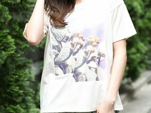 【チチカカ】 フォトリメイクＴシャツ