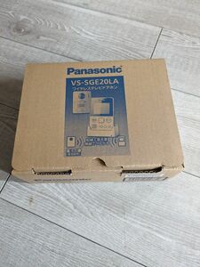 Panasonic テレビドアホン インターホン　ワイヤレス　vs-sge20la メーカー保証