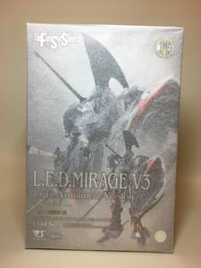 ボークス 限定版 IMS 1/144 L.E.D.ミラージュ V3 クリアカラー　(レッドミラージュ)