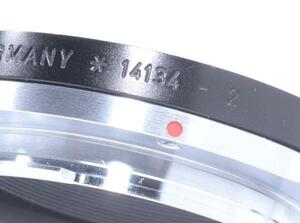 [Y166]LEITZ WETZLAR GERMANY 14134 - 2 ( Extension Rings 14134 - Two part ring ) model year corresponding 