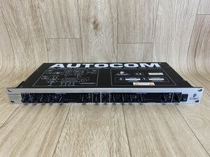  used BEHRINGER AUTOCOM MDX 1200 2 channel compressor body only electrification has confirmed / present condition goods / Junk 