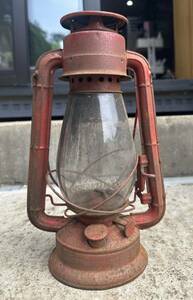  oil lamp lantern SUN BRAND No5000 antique camp outdoor interior red 