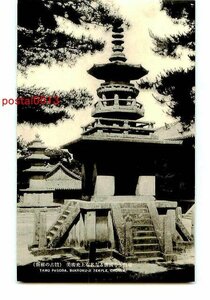 B5841●朝鮮 新羅 佛国寺の多寶塔【絵葉書】