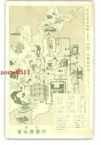 XyJ3353●東京 広告絵葉書 冨山房 化学教科書 エンタイア *傷み有り【絵葉書】