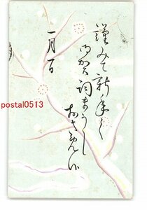 Art hand Auction XyK2797 ● Neujahrs-Kunstpostkarte Nr. 2880 *Beschädigt [Postkarte], Antiquität, Sammlung, Verschiedene Waren, Postkarte