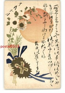 XyR5972●花絵葉書 その1054 *エンタイア *傷み有り【絵葉書】