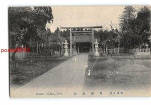 Xt7637●茨城 水戸 常盤神社【絵葉書】