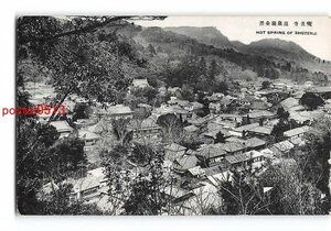 Xx8799●静岡 修善寺 温泉場全景【絵葉書】