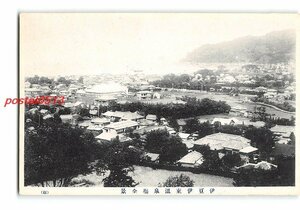 XyF1186●静岡 伊豆伊東温泉場全景 *傷み有り【絵葉書】