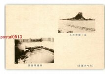 XyL2217●山形 あつみ温泉 万国屋旅館 *傷み有り【絵葉書】_画像1