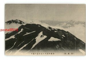 XyQ3998●長野 白馬山 白馬山頂より日本海を望む *エンタイア *傷み有り【絵葉書】