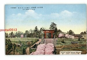 XZB5278●群馬 国幣中社 貫前神社 上野国一宮 大鳥居 *傷み有り【絵葉書】