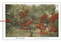 XZI4295●奈良 奈良公園月日亭藤の間 *傷み有り【絵葉書】_画像1