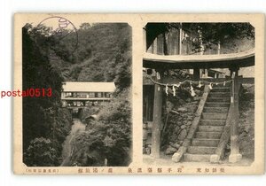 XZI0966●岩手 薬師如来 台温泉 瀧の湯旅館 *傷み有り【絵葉書】